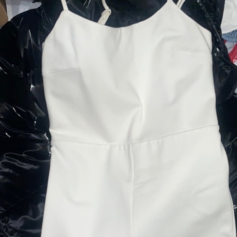 Lovers + Friends White Strappy Dress